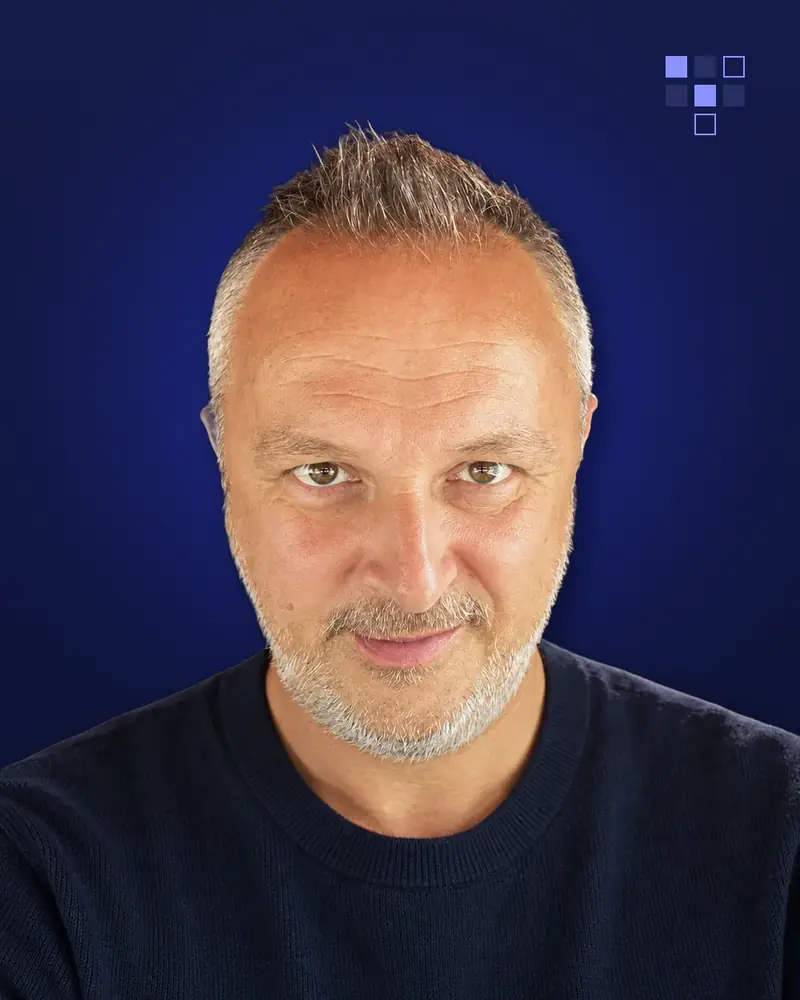 Portrait d’Alexandre Laurent, CEO de Gadiel Solutions, stratège en transformation digitale et IA